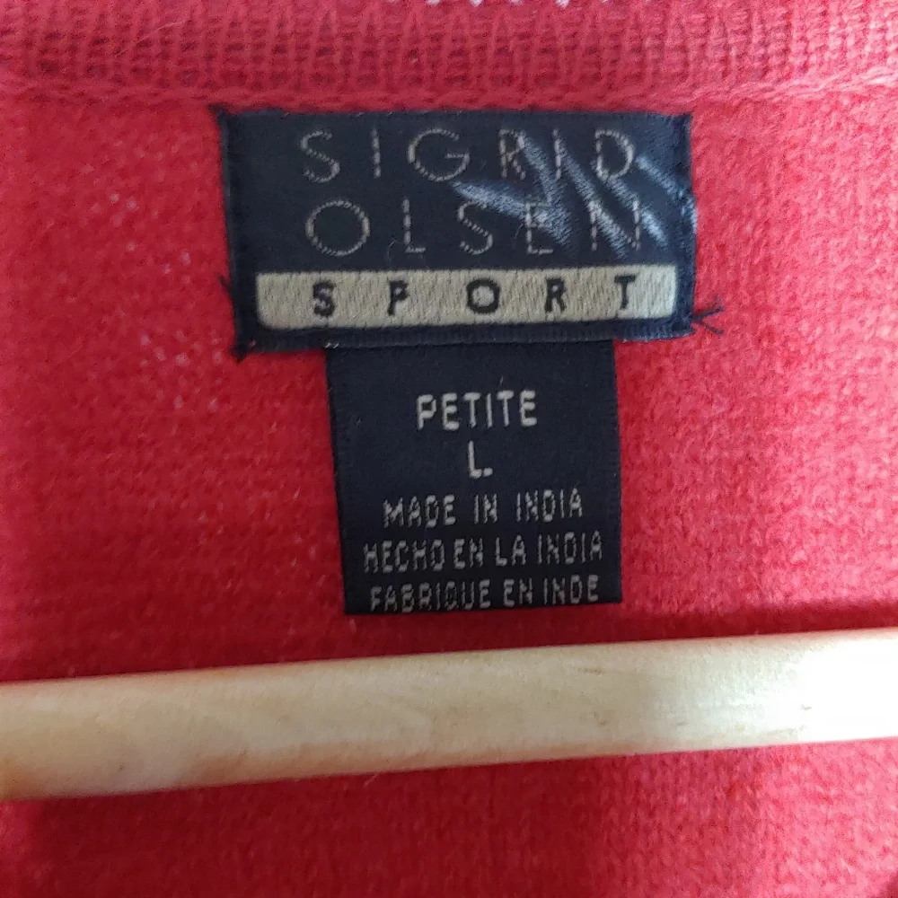 Vintage Sigrid Olson Sweater‎ Embroidered Shetland Wool Cardigan Boho Lagenlook